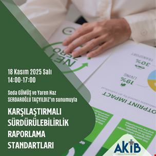 Karşılaştırmalı Sürdürülebilirlik Raporlama Standartları